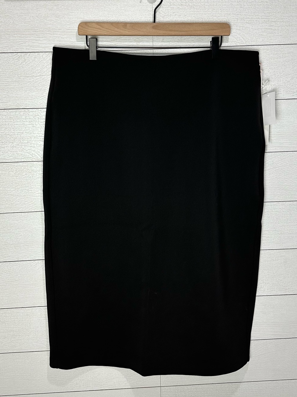 NWT Good American Black Scuba Pencil Skirt 3X